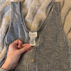 Soft & striped romper